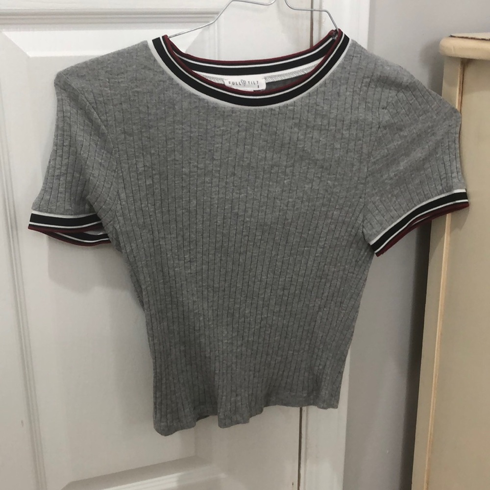 Grey Tight tshirt